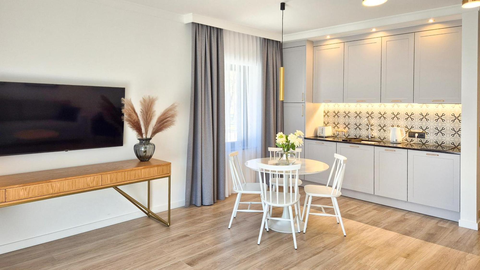 Apartamenty Dudek - Stylowe Apartamenty, 5 Minut Pieszo Do Morza! Rowy  Buitenkant foto